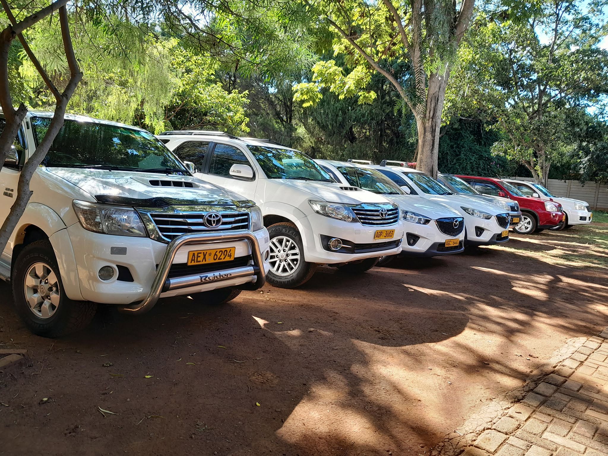Luxury Lane vehicle fleet in Harare